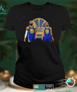 LeBron James Play With Steph Curry Golden State Warriors T Shirt