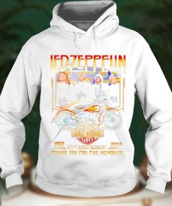 Led Zeppelin 54th ANniversary Harley Davidson shirt