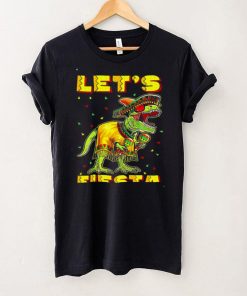 Lets Fiesta T Rex Tyrannosaurus Poncho Hat Cinco De Mayo T Shirt