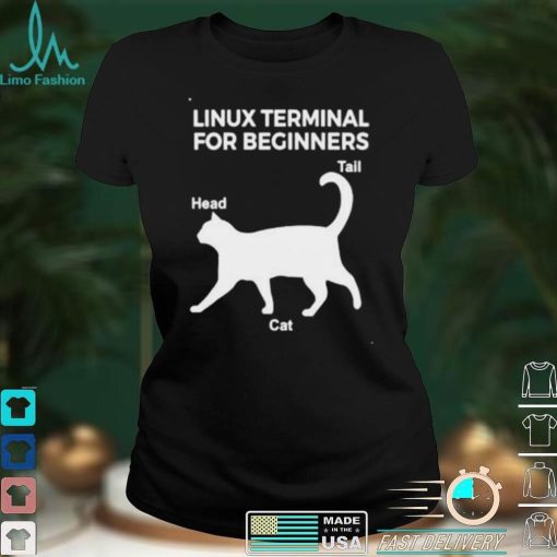 Linux Terminal for beginners shirt