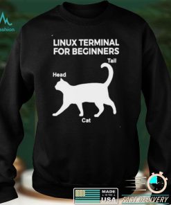 Linux Terminal for beginners shirt