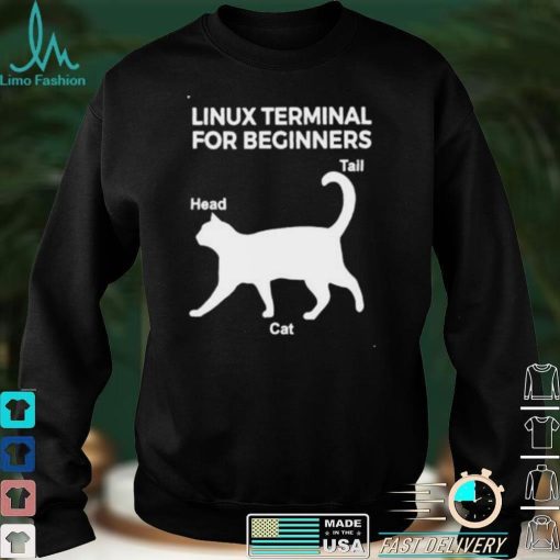 Linux Terminal for beginners shirt