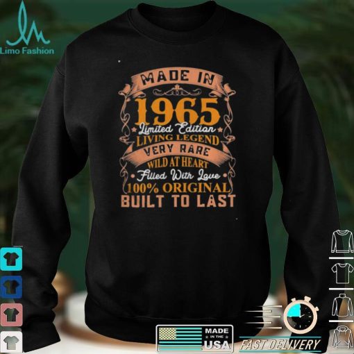 Made in 1965 limited edition living legend very rare wild at heart built to last shirt