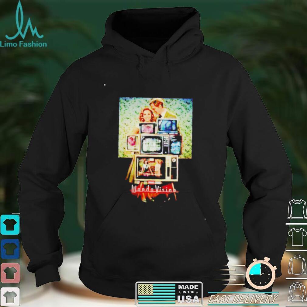 Marvel WandaVision through the years shirt Marvel WandaVision through the years shirt