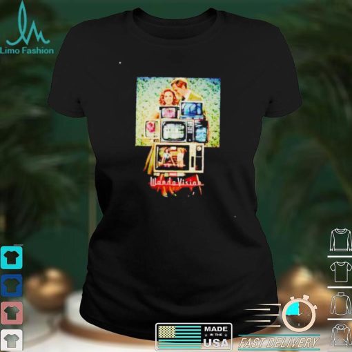 Marvel WandaVision through the years shirt