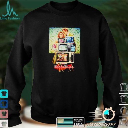 Marvel WandaVision through the years shirt
