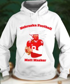 Matt Masker Nebraska football signature shirt