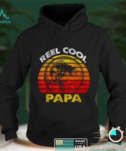 Mens Fathers Day Shirt Dad Daddy Father_s Reel Cool Papa T Shirt