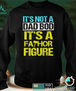 Mens Its not a dad bod Its a Fathor Figure T Shirt