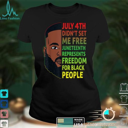 Mens Juneteenth Black King African American Freedom Men T Shirt tee