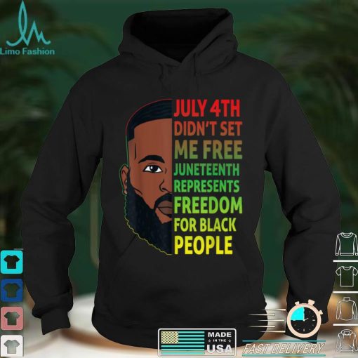 Mens Juneteenth Black King African American Freedom Men T Shirt tee