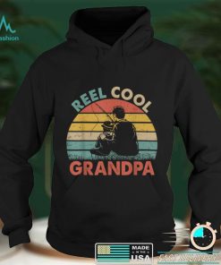 Mens Reel Cool Grandpa Fathers Day Fishing For Dad or Grandpa T Shirt
