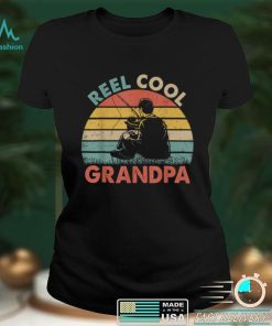 Mens Reel Cool Grandpa Fathers Day Fishing For Dad or Grandpa T Shirt