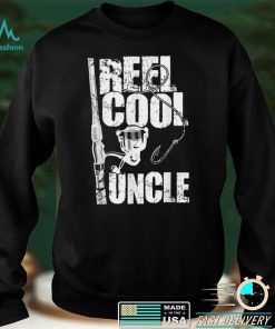 Mens Reel Cool Uncle T Shirt Fishing Father_s Day T Shirt