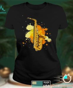 Musician Saxophonist Jazz Music Musical Instrument Saxophone Shirt
