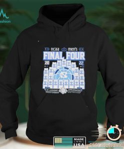 North Carolina Tar Heels NCAA men’s final four 21 legendary appearances shirt