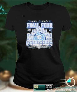 North Carolina Tar Heels NCAA men’s final four 21 legendary appearances shirt