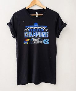 North Carolina Tar Heels and Kansas Jayhawks March Madness 2022 NCAA Basketball National Championship Shirt for Men,Women Hoodie Sweatshirt
