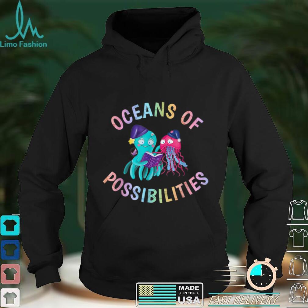 Oceans of Possibilities Sea Animal Summer Reading 2022 T Shirt tee