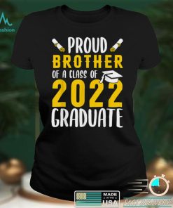Proud Brother of a Class of 2022 Graduate Senior 22 Gifts T Shirt sweater shirt