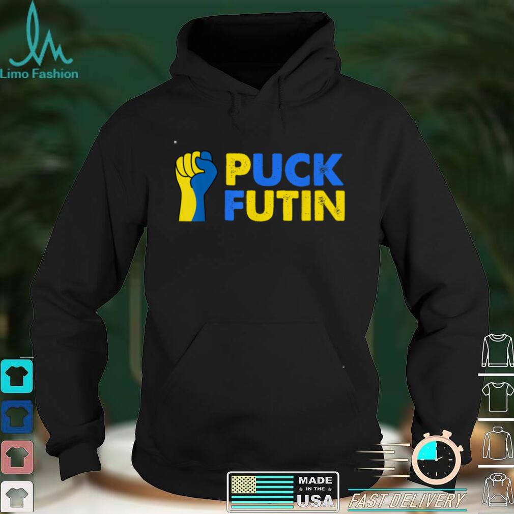 Puck Futin Ukrainian Flag Support Ukraine T Shirt