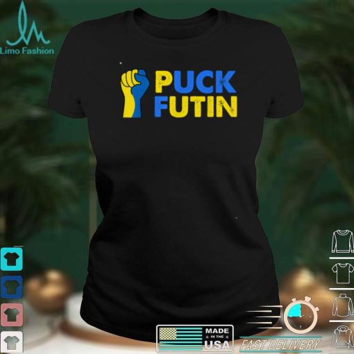 Puck Futin Ukrainian Flag Support Ukraine T Shirt