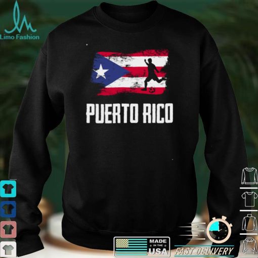 Puerto Rico Flag Jersey Puerto Rico Soccer Team Puerto Rico Long Sleeve T Shirt