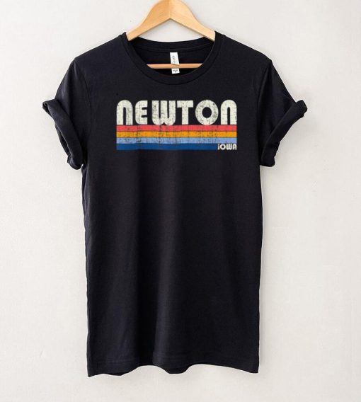 Retro Vintage 70s 80s Style Newton, Iowa T Shirt