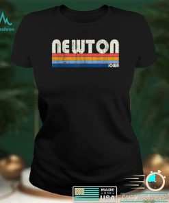 Retro Vintage 70s 80s Style Newton, Iowa T Shirt