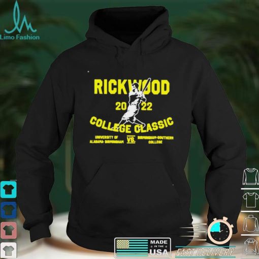 Rickwood 2022 college classic university of Alabama Birmingham vs Birmingham Southern shirt