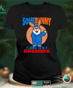 Somebunny is going to be a grandpa easter baby shirt