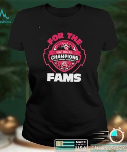 South Carolina NCAA women’s basketball champions for the fams shirt