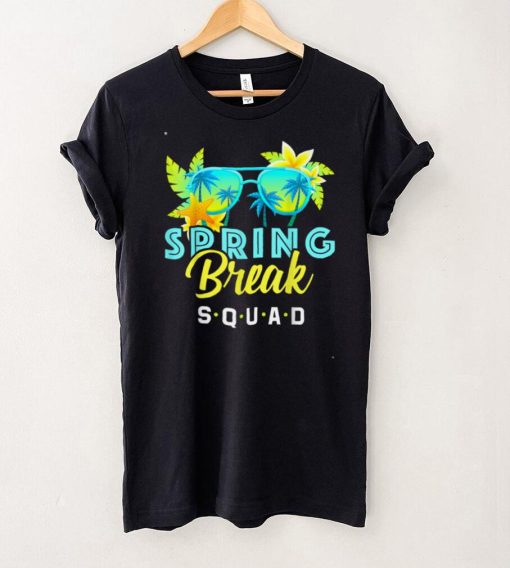 Spring Break Squad Retro Holiday Vacation Family Matching T Shirt