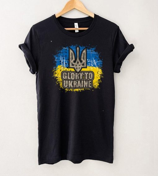 Stand With Ukraine Glory Ukraine Flag Vintage T Shirt