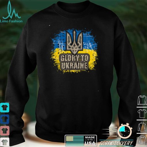 Stand With Ukraine Glory Ukraine Flag Vintage T Shirt