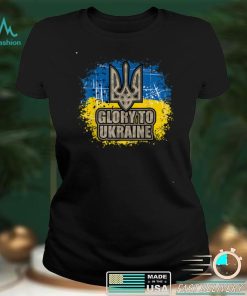 Stand With Ukraine Glory Ukraine Flag Vintage T Shirt