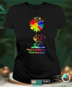 Stitch accept understand love Autism Awareness shirt