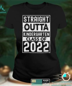 Straight Outta Kindergarten Class of 2022 Grad Graduation T Shirt