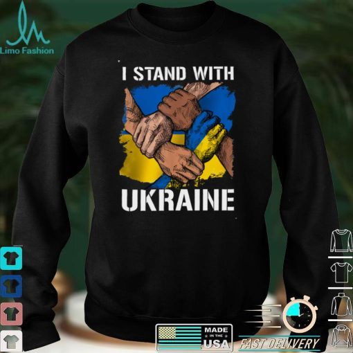 Support Ukraine I Stand With Ukraine Ukrainian Flag Sweatshirt