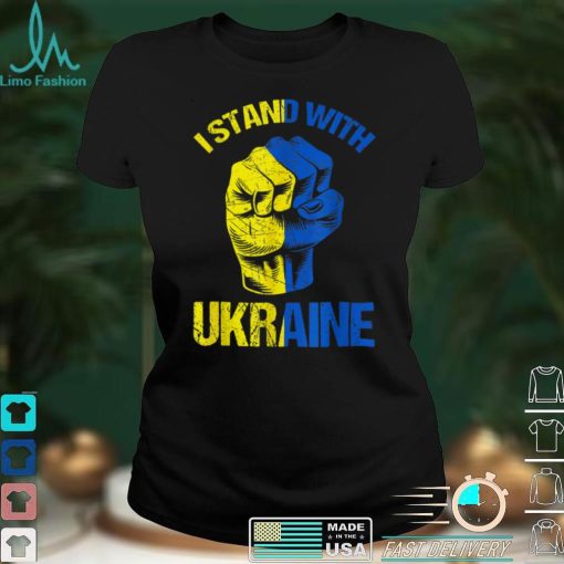 Support Ukraine I Stand With Ukraine Ukrainian Flag T Shirt (1)