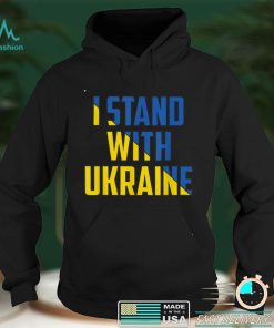 Support Ukraine I Stand With Ukraine UkrainianFlag T Shirt