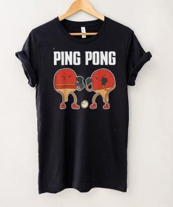 Table Tennis Bat Boxing Gloves Boxing Table Tennis T Shirt