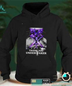 Thank you Undertaker signature shirt