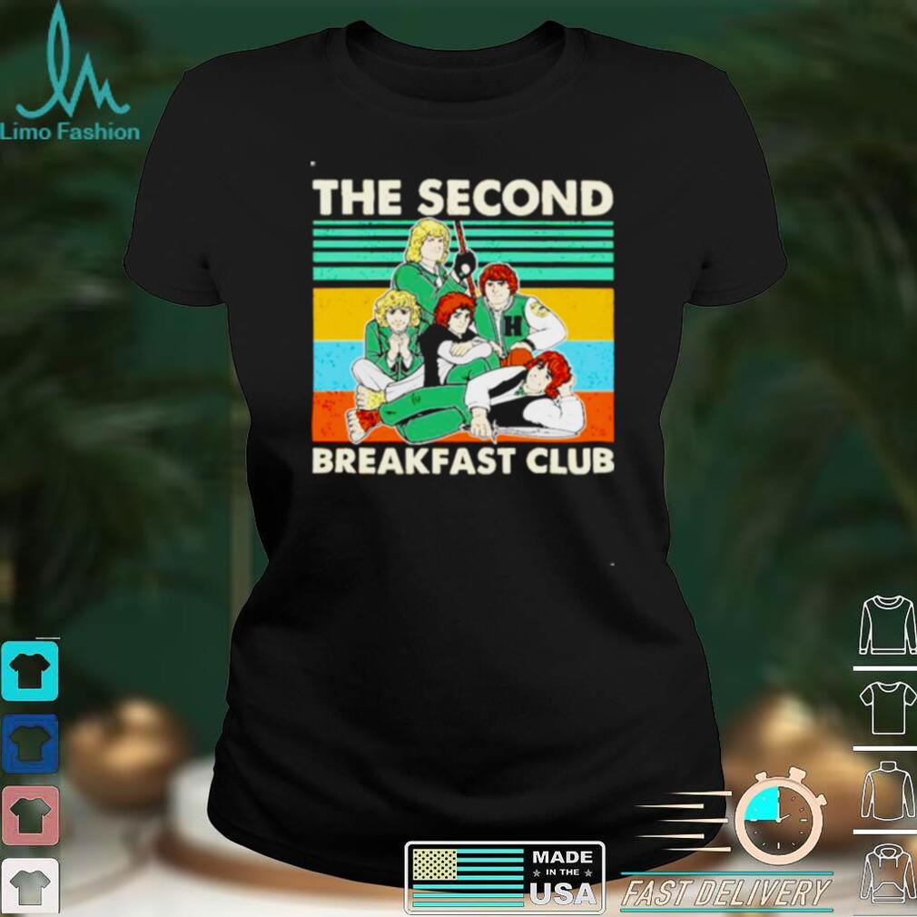 The Lord of the Rings the second breakfast club vintage shirt The Lord of the Rings the second breakfast club vintage shirt