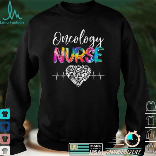 Tie Dye Stethoscope Oncology Nurse Day Nursing Scrub Life T Shirt