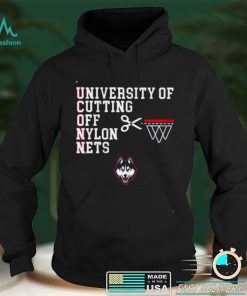 Uconn University Of Cutting Off Nylon Nets T Shirt