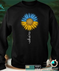 Ukraine Flag Colors Sunflower Ukrainian Lovers Love Ukrayna Long Sleeve T Shirt