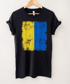 Ukraine Flag Retro Vintage Ukrainian Men Women Patriotic T Shirt