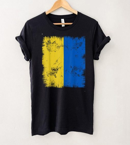 Ukraine Flag Retro Vintage Ukrainian Men Women Patriotic T Shirt