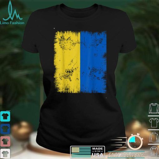 Ukraine Flag Retro Vintage Ukrainian Men Women Patriotic T Shirt